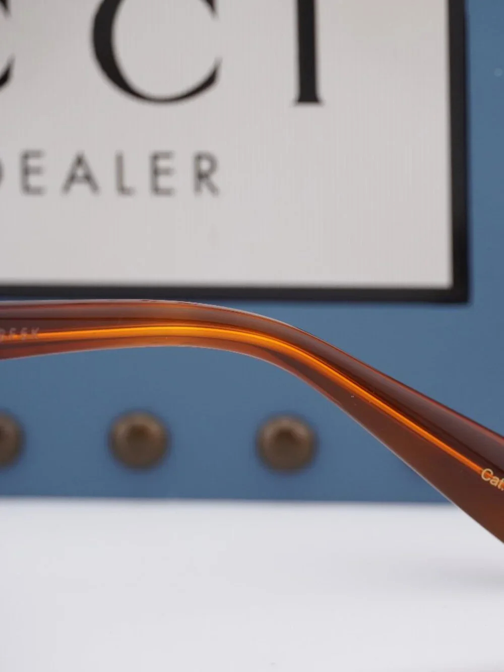 Gucci GG1318S 001 Square Sunglasses - Havana / Clear to Brown Photochromic